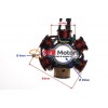 Magnetou cu 6 bobine cu fire Magnetou cu 6 bobine cu fire