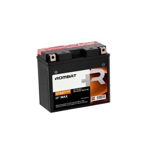 Baterie moto AGM Rombat RBX12-BS 12V 10Ah
