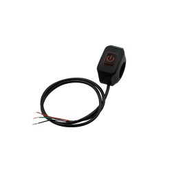 Buton on/off universal ATV / Moto / Cross negru cu rosu