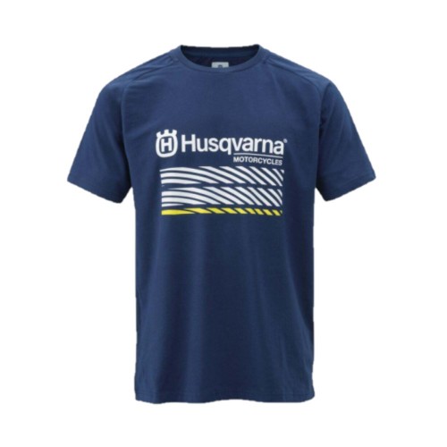 Tricou Husqvarna Accelerate albastru