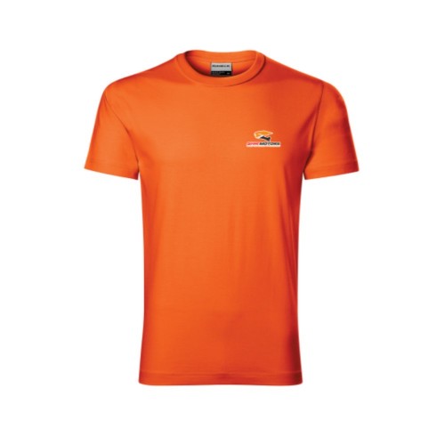 Tricou inscriptionat SHR Motors portocaliu