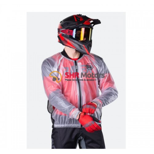 Jacheta de ploaie transparenta Raven Monsoon