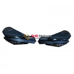 Handguarduri negre ATV Enduro Cross cu kit montaj plastic