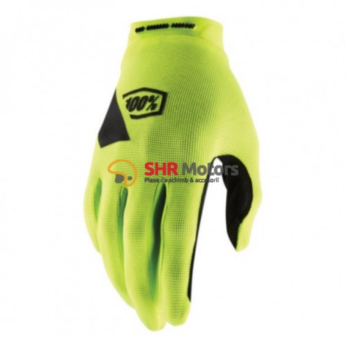 Manusi cross 100% Ridecamp verde fluorescent