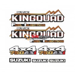 Stickere Suzuki KingQuad 750 aftermarket