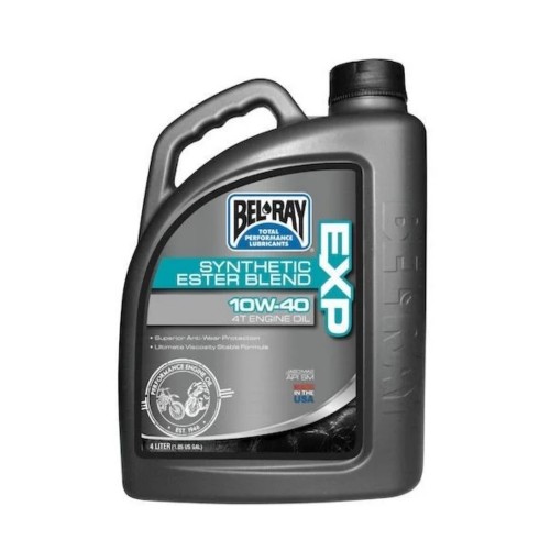 Bel-Ray EXP Synthetic Ester Blend 4T 10W40 4 litri Bel-Ray EXP Synthetic Ester Blend 4T 10W40 4 litri