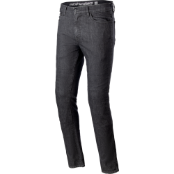 Cerium Tech-stretch Denim Riding Pants Black