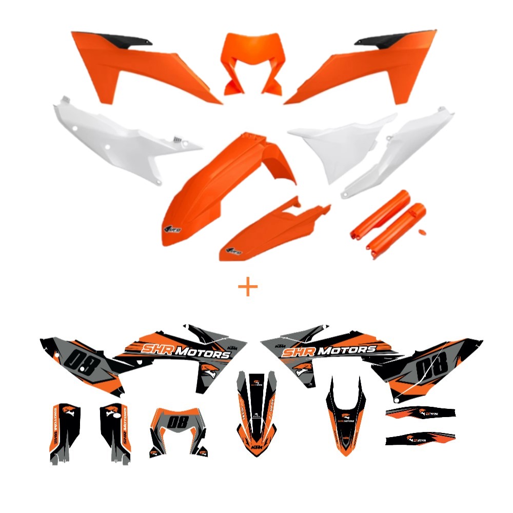 KYNE × NONCHELEEE Untitled ED100 2024 Kit carene KTM 2024 culoare